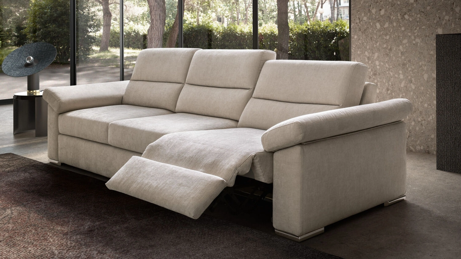 Divano lineare Grace di Rizzetto