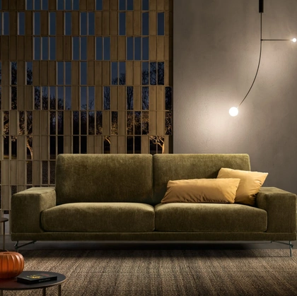 Divano lineare Platz di Rizzetto