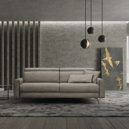 Divano lineare Square di Rizzetto