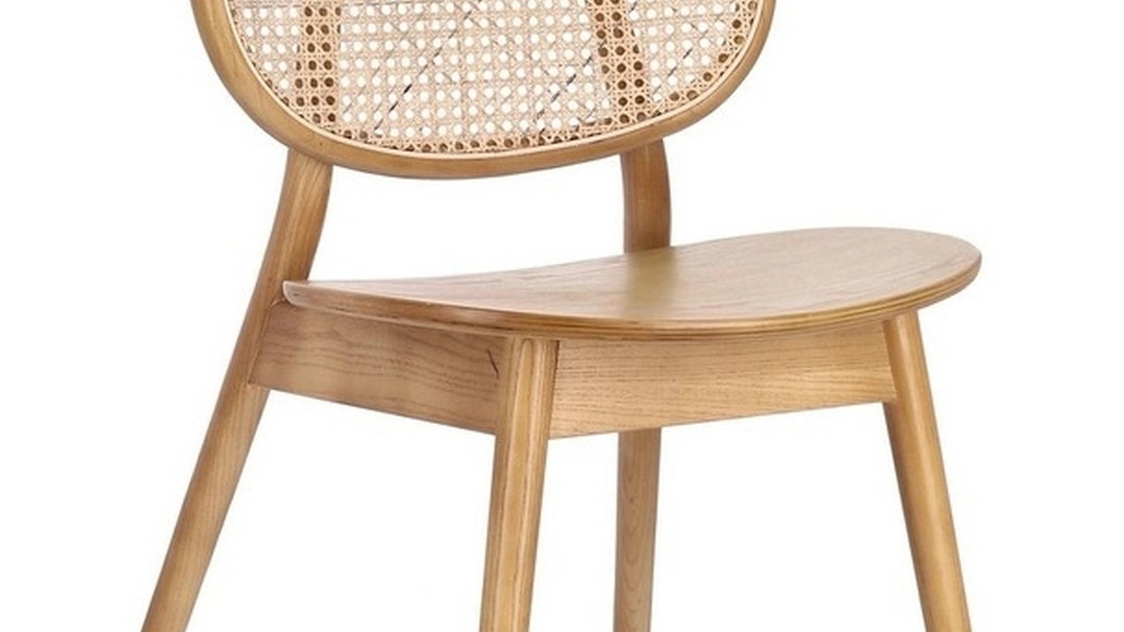 Sedia in legno e Rattan Adolis di Bizzotto