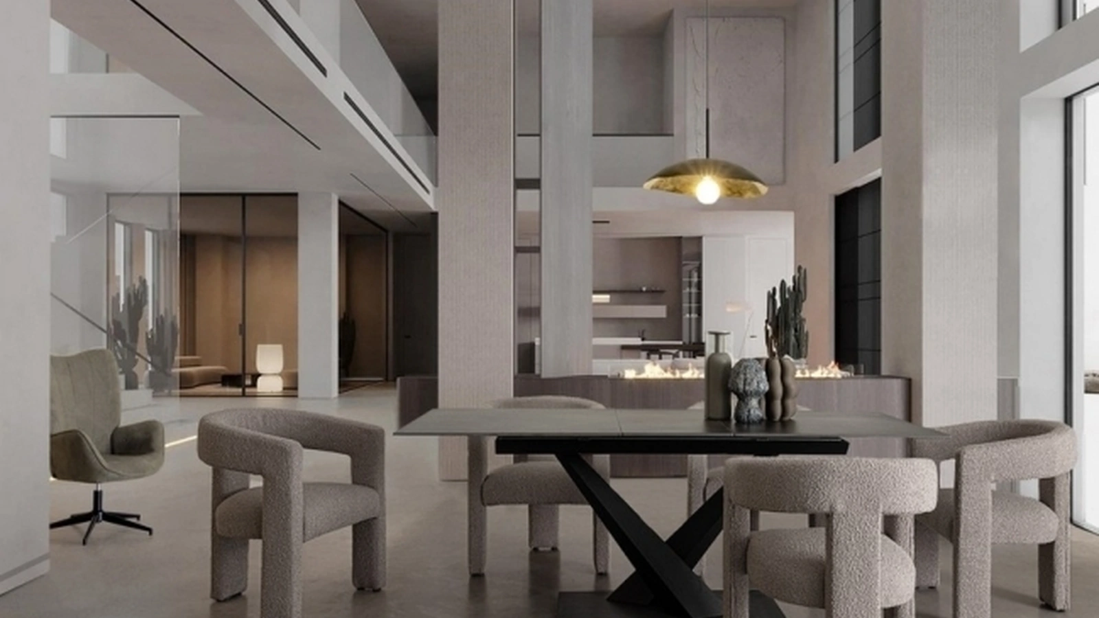 Sedia Arabella in tessuto di Bizzotto