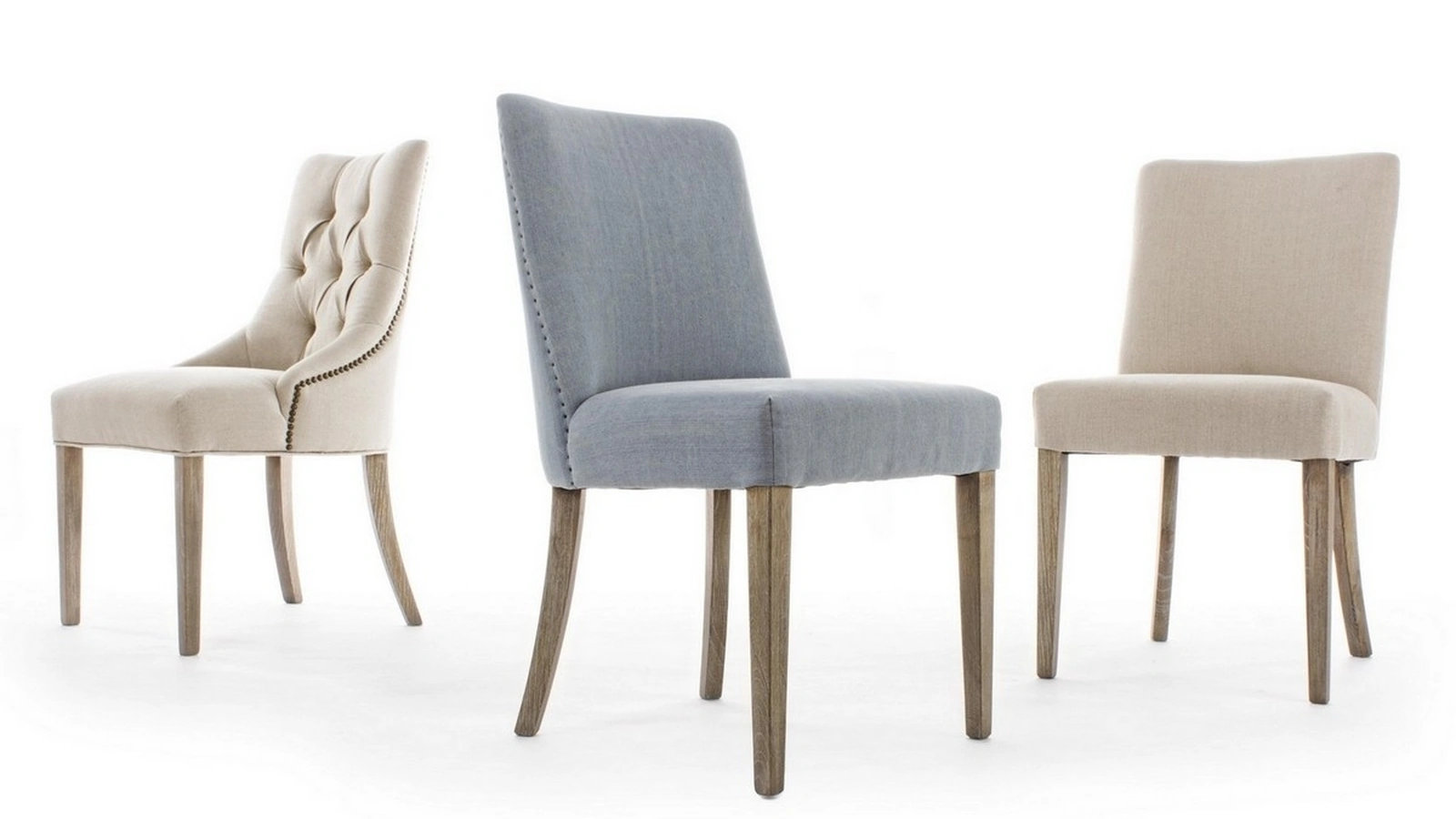 Sedia Beatriz rivestita in tessuto di Bizzotto