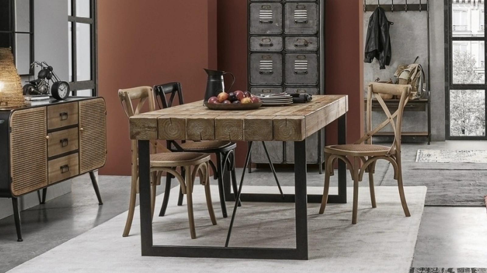 Sedia Cross in legno di Bizzotto