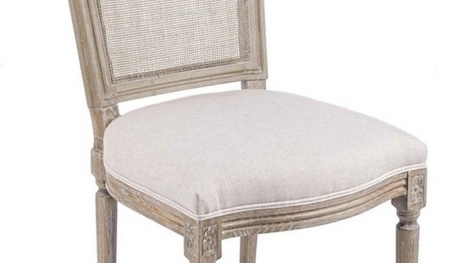 Sedia Liliane in legno di frassino con seduta imbottita di Bizzotto