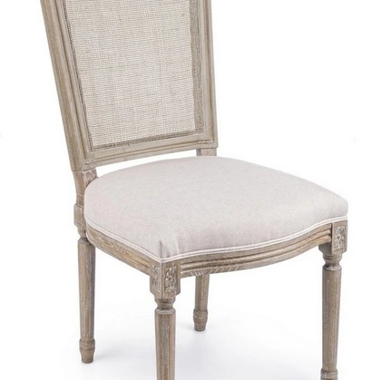 Sedia Liliane in legno di frassino con seduta imbottita di Bizzotto