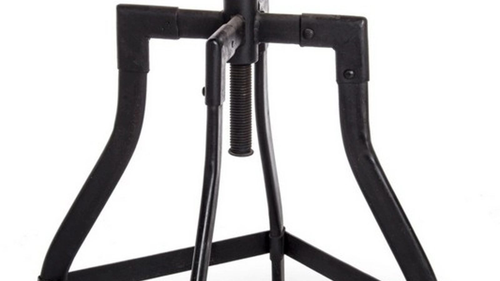 Sgabello regolabile in legno e metallo Revolve 