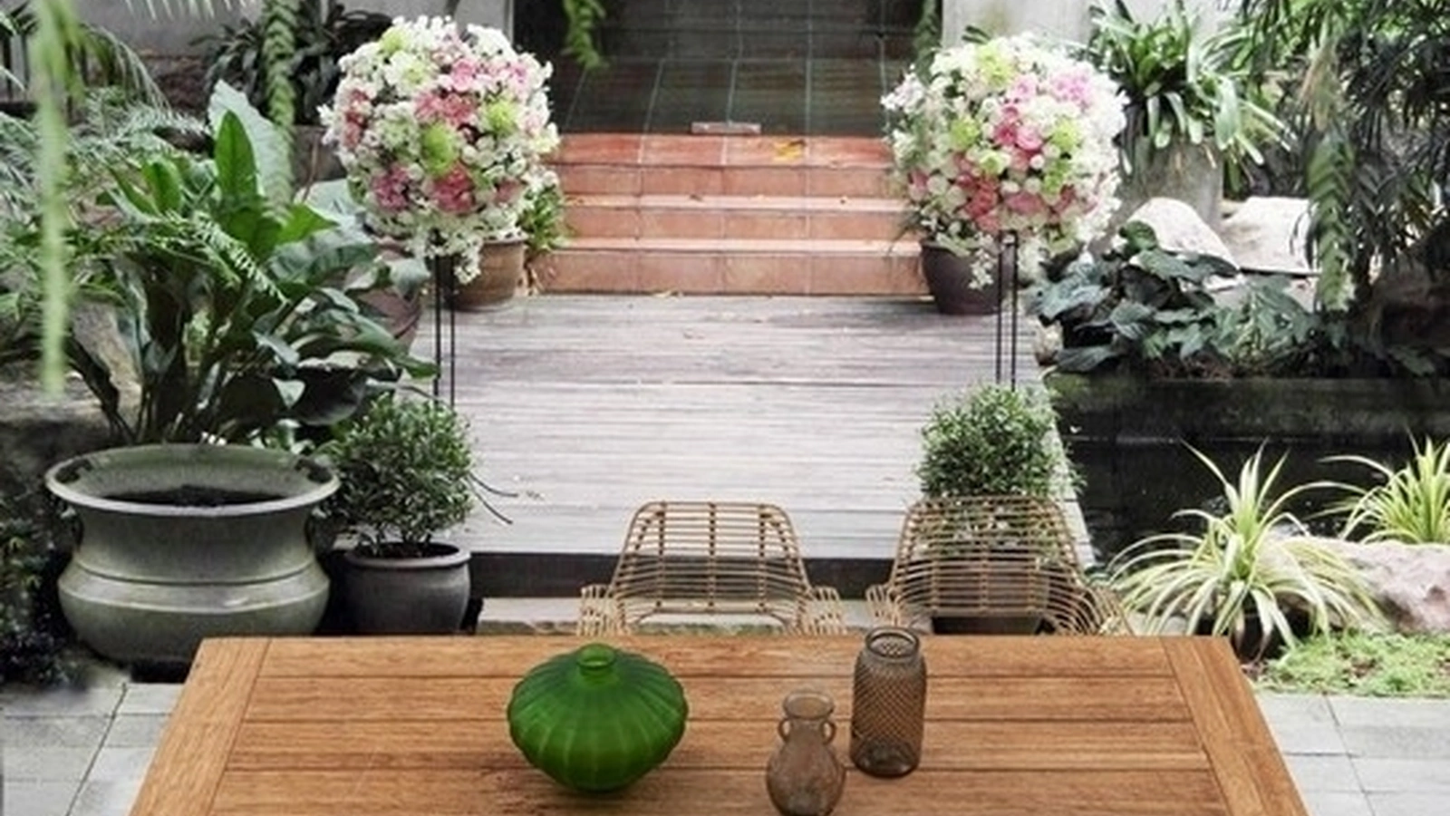 Sedia in rattan Tunas di Bizzotto