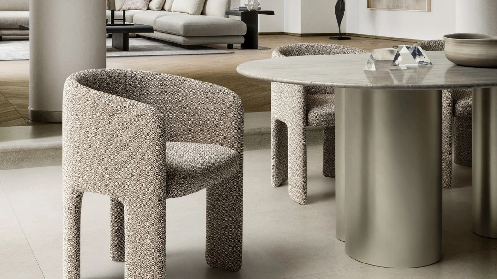 Sedia in tessuto Cali di Ditre Italia