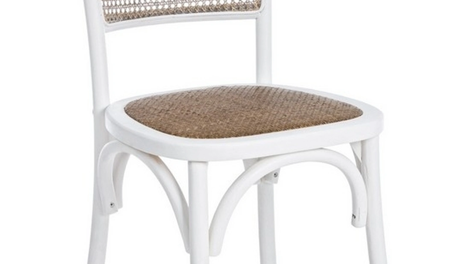 Sedia in legno e rattan Carrel di Bizzotto