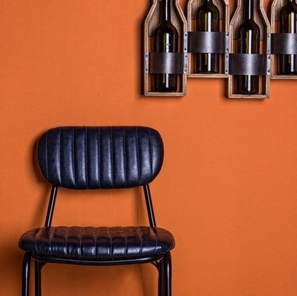 Sedia in ecopelle Debbie di Bizzotto