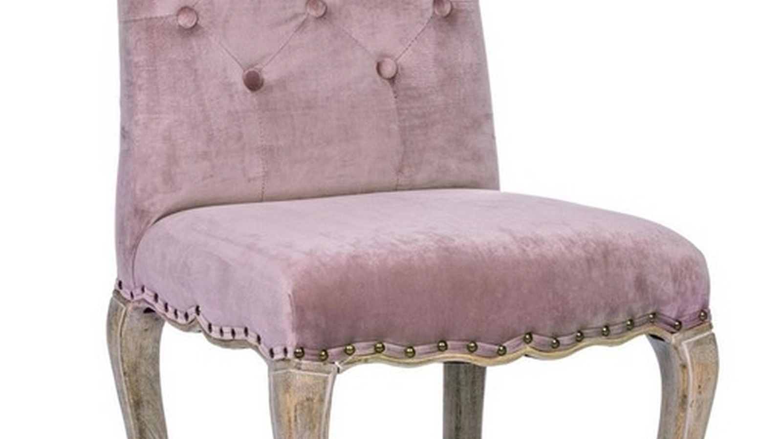 Sedia Diva rivestita in velluto di Bizzotto