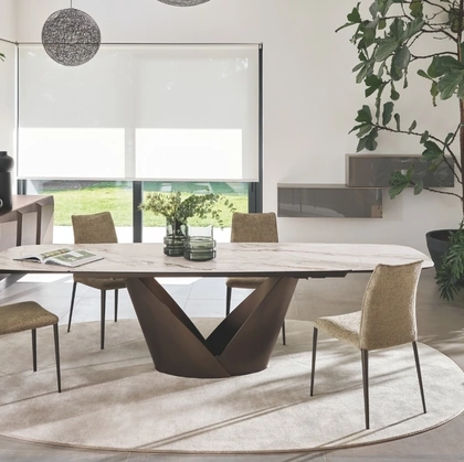 Sedia imbottita Fay di Calligaris