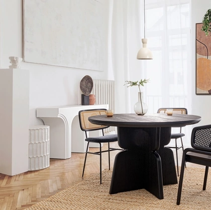 Sedia in acciaio, rattan e tessuto Glenna di Bizzotto