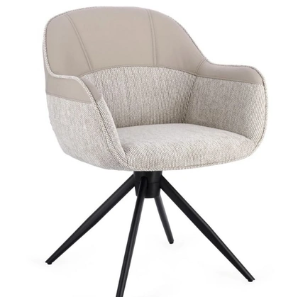 Sedia girevole Isotta di Bizzotto