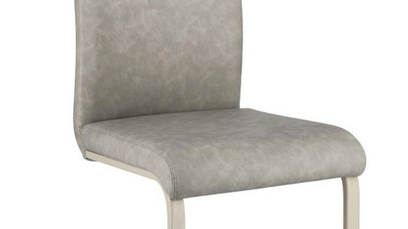 Sedia Kenneth in ecopelle di Bizzotto