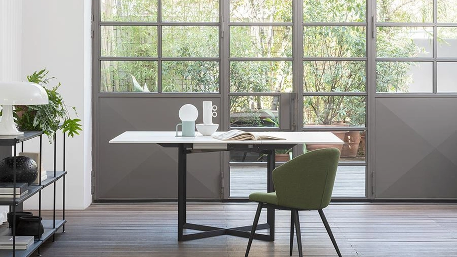 Sedia moderna in tessuto Polly di Pezzani