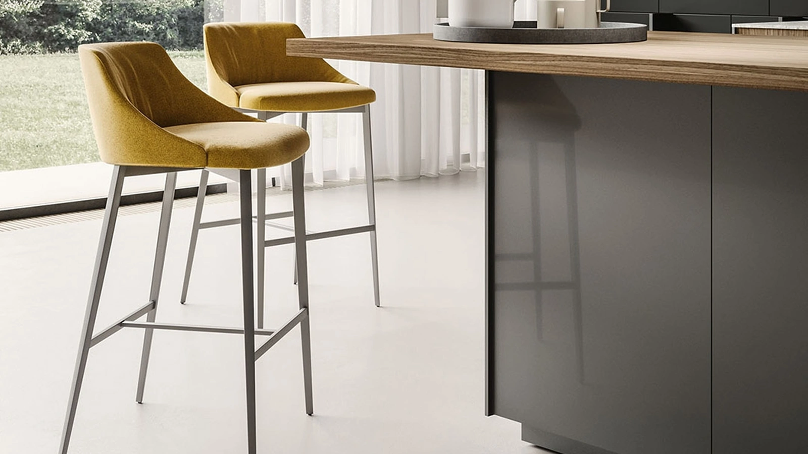 Sgabello Asana di Ronda Design