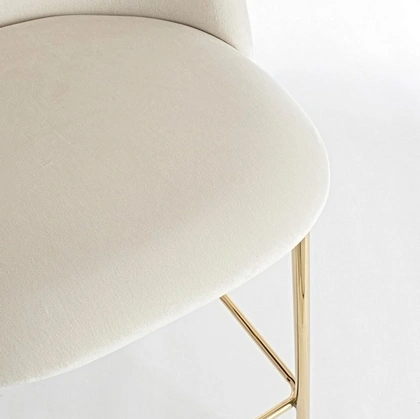 Sgabello in tessuto Carry di Bizzotto