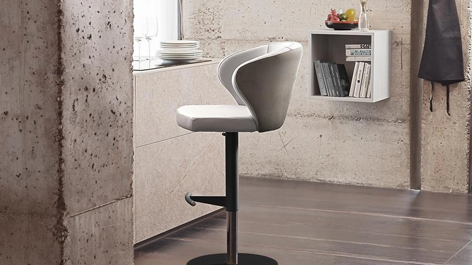 Sgabello Dafne di Pezzani