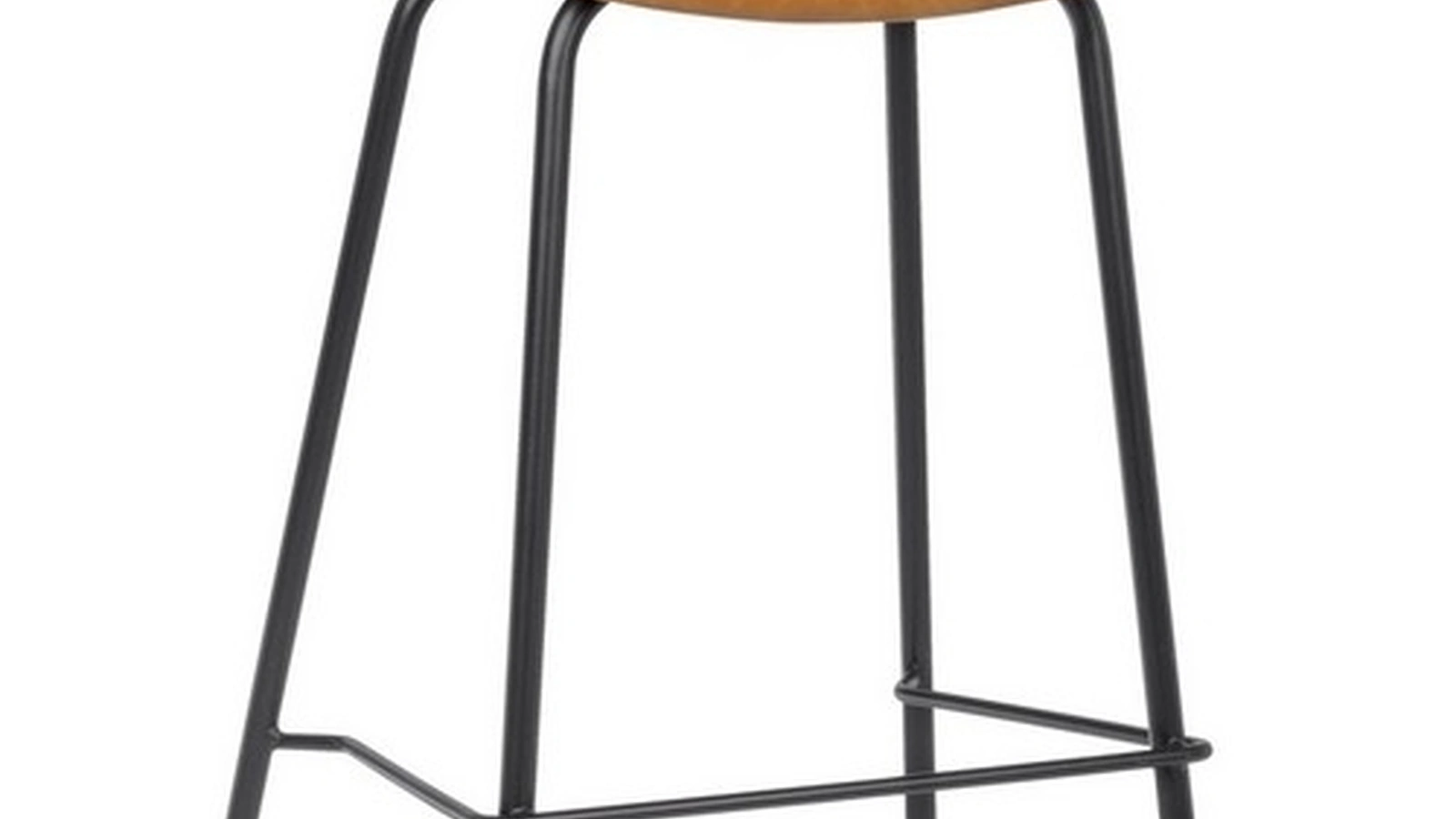 Sgabello in ecopelle Kyra di Bizzotto