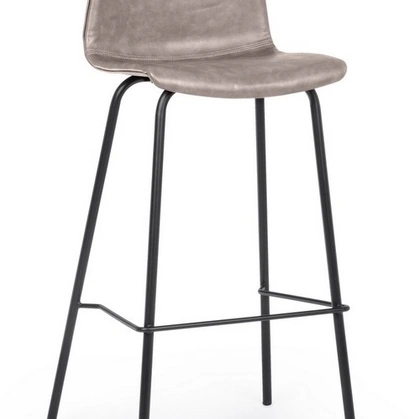 Sgabello in ecopelle Kyra di Bizzotto