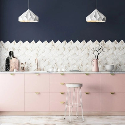 Sgabello in legno e acciaio Rakel di Bizzotto