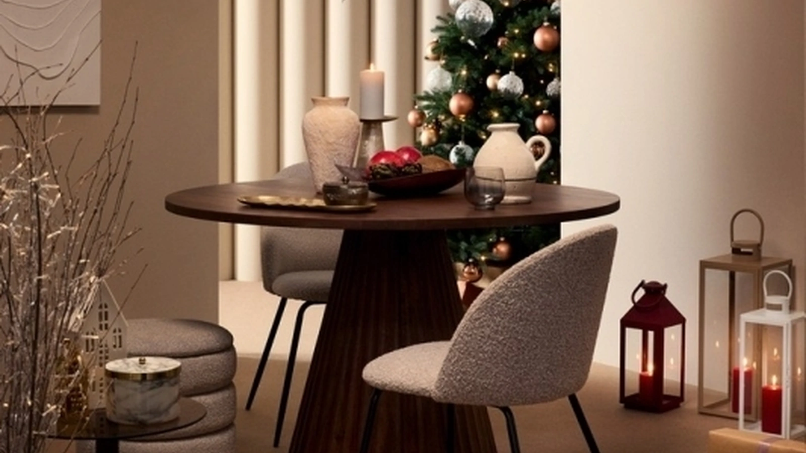 Sedia Tanya in tessuto di Bizzotto