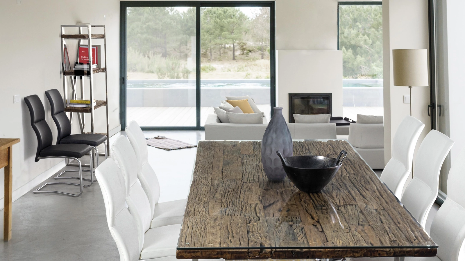 Sedia in ecopelle Thelma di Bizzotto