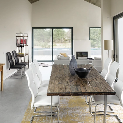 Sedia in ecopelle Thelma di Bizzotto