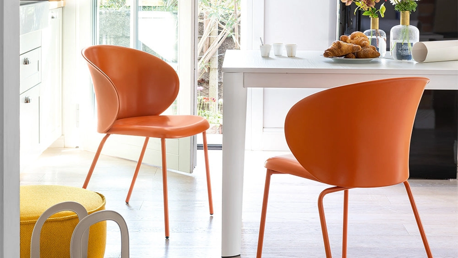 Sedia in polipropilene Tuka PL di Connubia