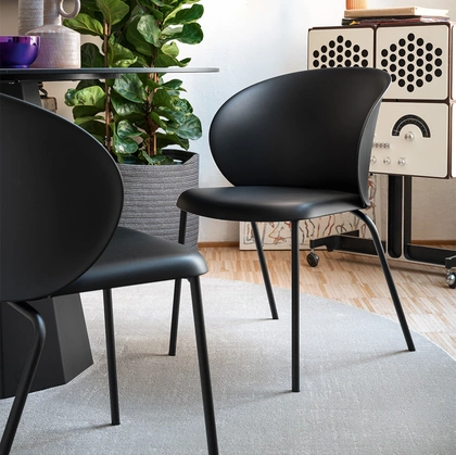 Sedia in polipropilene Tuka PL di Connubia