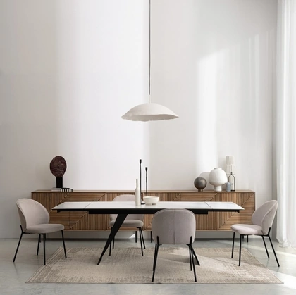 Sedia in tessuto Wendy di Bizzotto