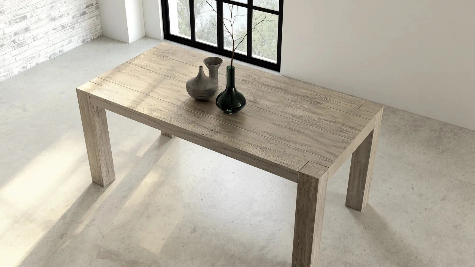 Tavolo allungabile Art 1401 Acheo di Fratelli Mirandola