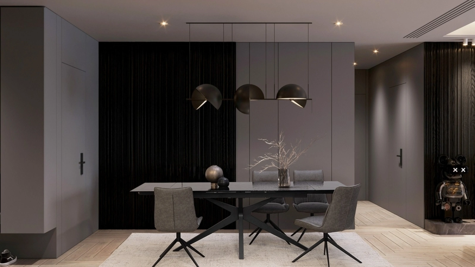 Tavolo allungabile in vetro Aira di Bizzotto