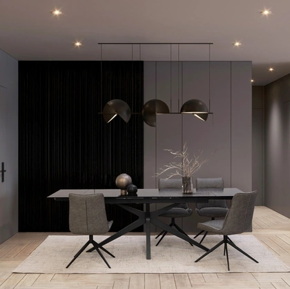 Tavolo allungabile in vetro Aira di Bizzotto