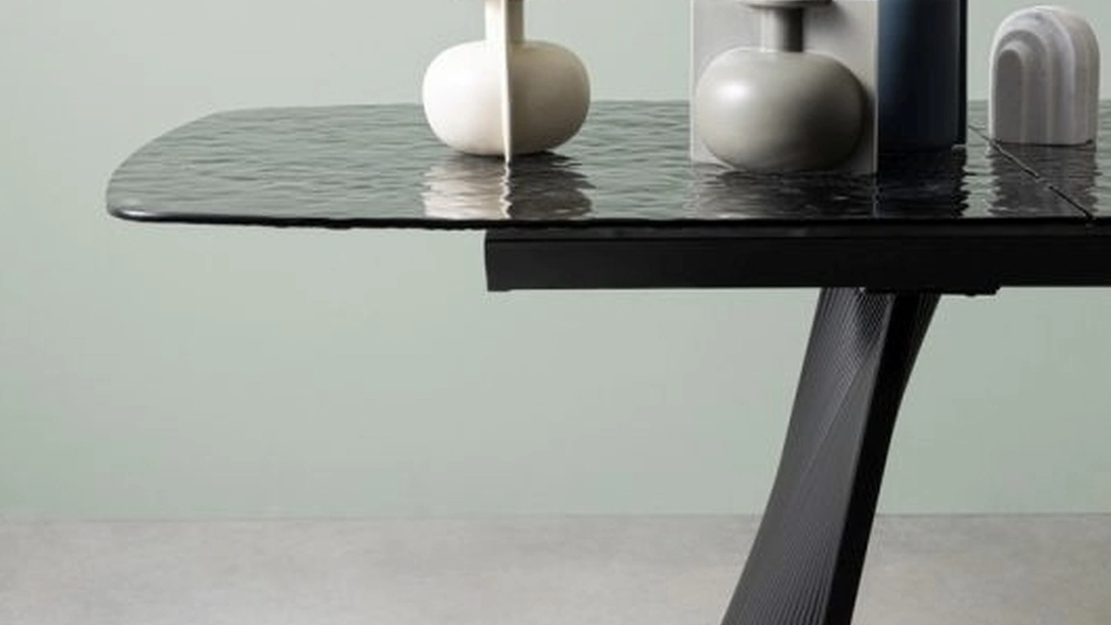 Tavolo allungabile Oliver Vetro di Bizzotto