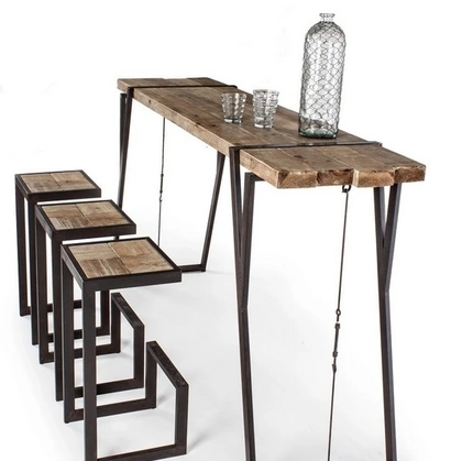 Tavolo in legno Blocks di Bizzotto