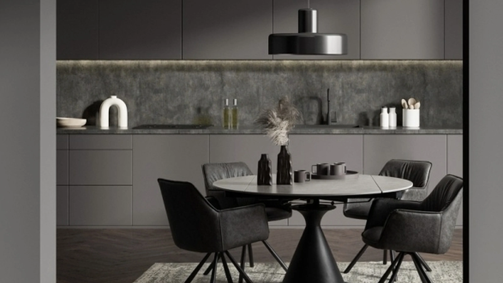 Tavolo rotondo allungabile Jonni di Bizzotto