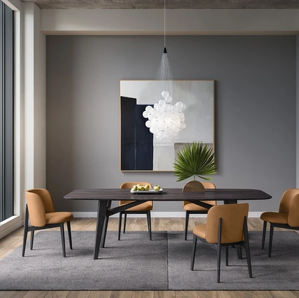 Tavolo ellittico Abrey di Calligaris