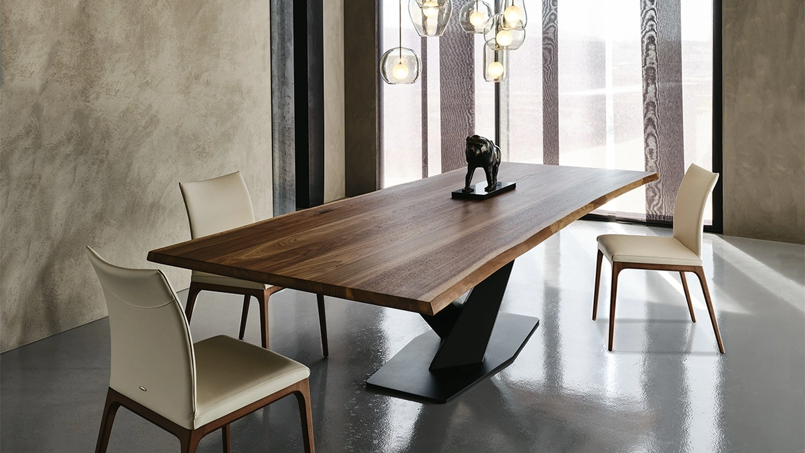 Tavolo con piano in legno Stratos Wood di Cattelan Italia