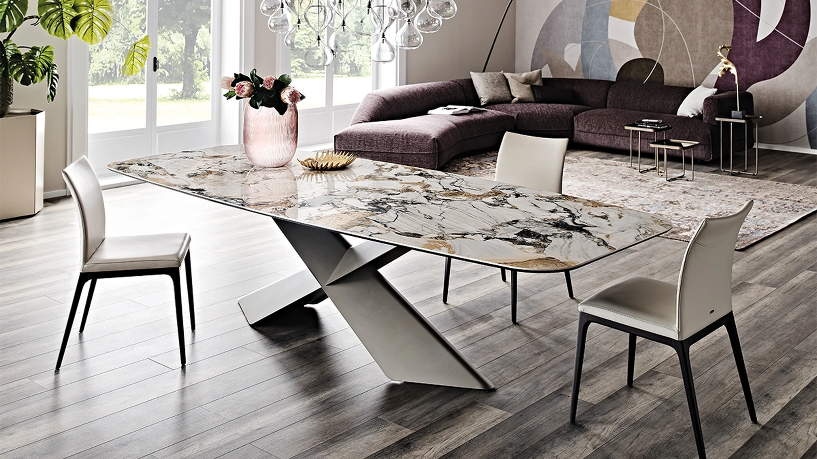 Tavolo Tyron Keramik di Cattelan Italia