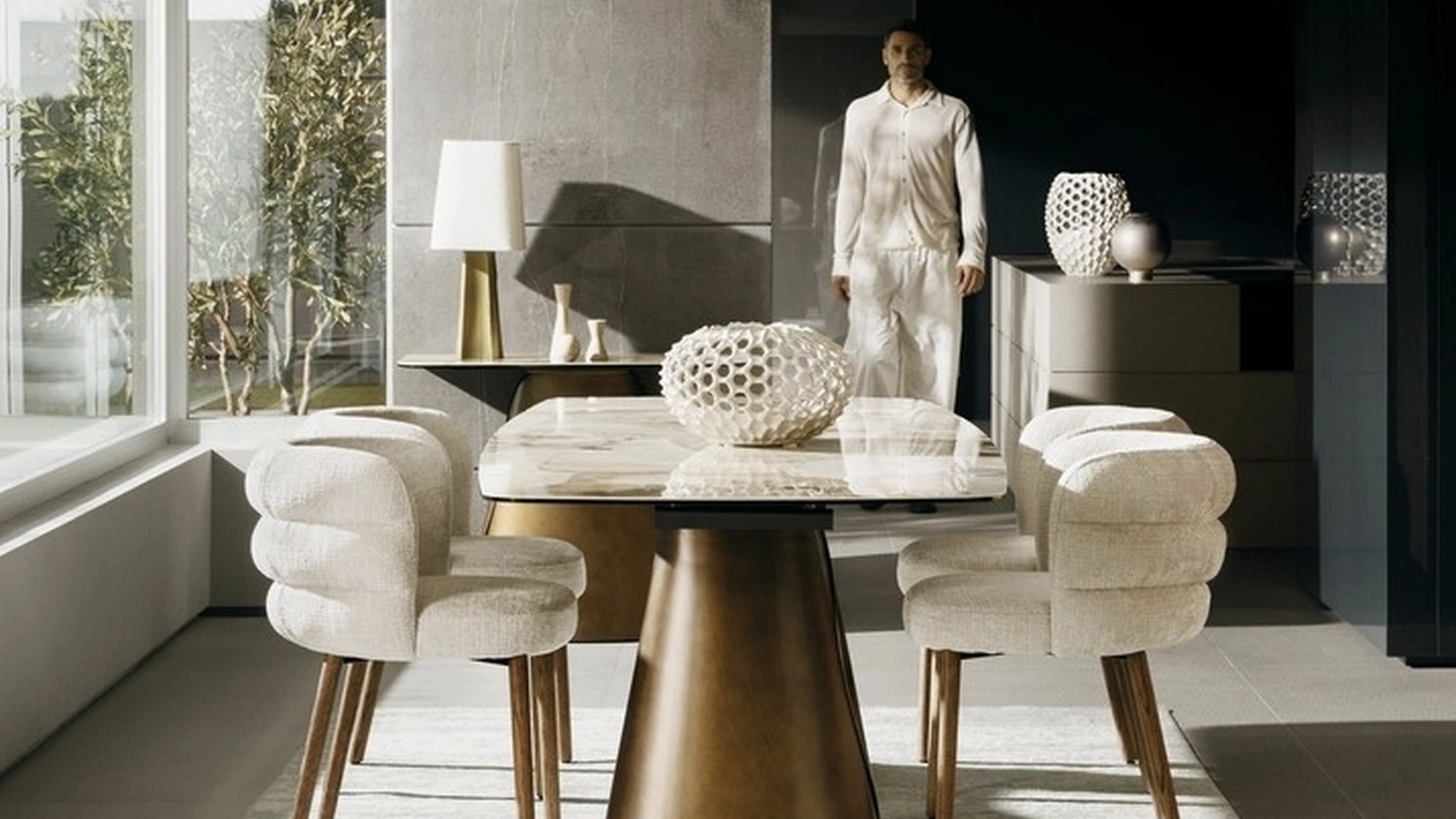 Tavolo allungabile Cile Patagonia di Bizzotto