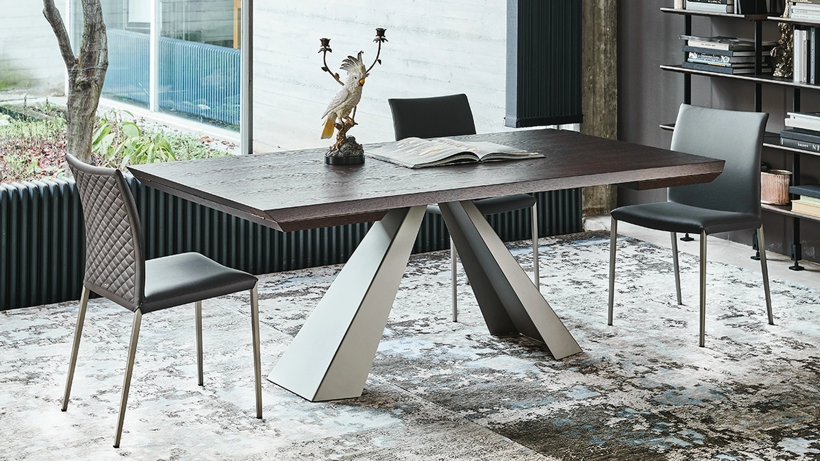 Tavolo allungabile Eliot Wood Drive di Cattelan Italia