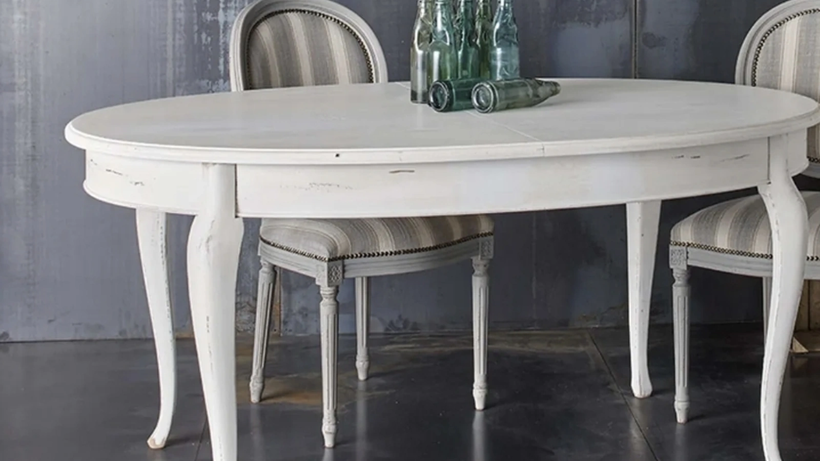 Tavolo ovale Art 604 Shabby Chic di Fratelli Mirandola