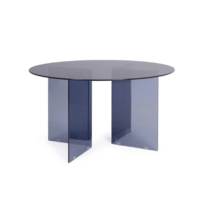 Tavolo rotondo Iride to Dark di Bizzotto