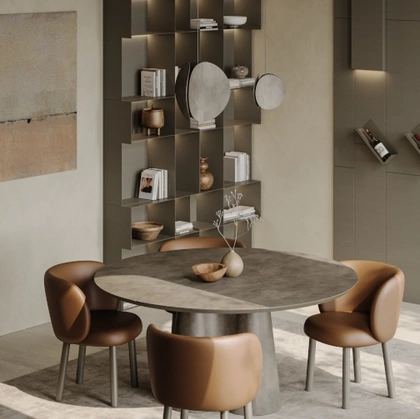 Tavolo Jupe Round di Ronda Design