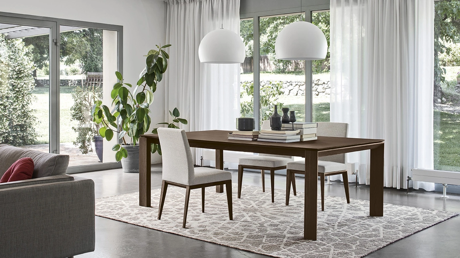 Tavolo allungabile Omnia in legno di Calligaris