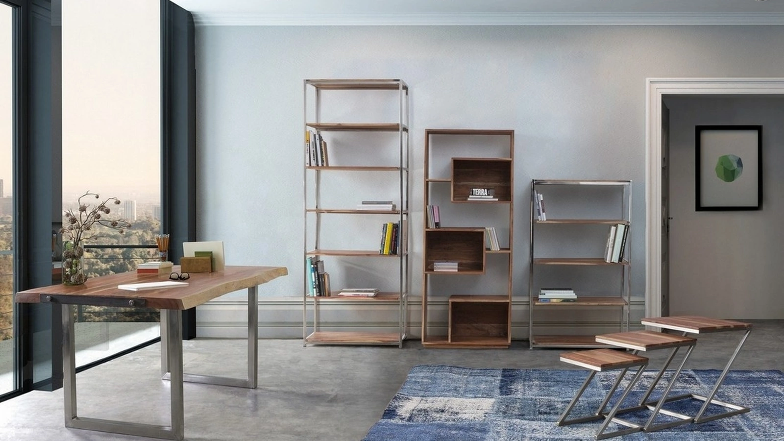 Tavolo in legno Osbert di Bizzotto