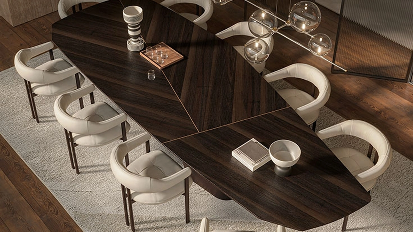 Tavolo Senator Wood di Cattelan Italia
