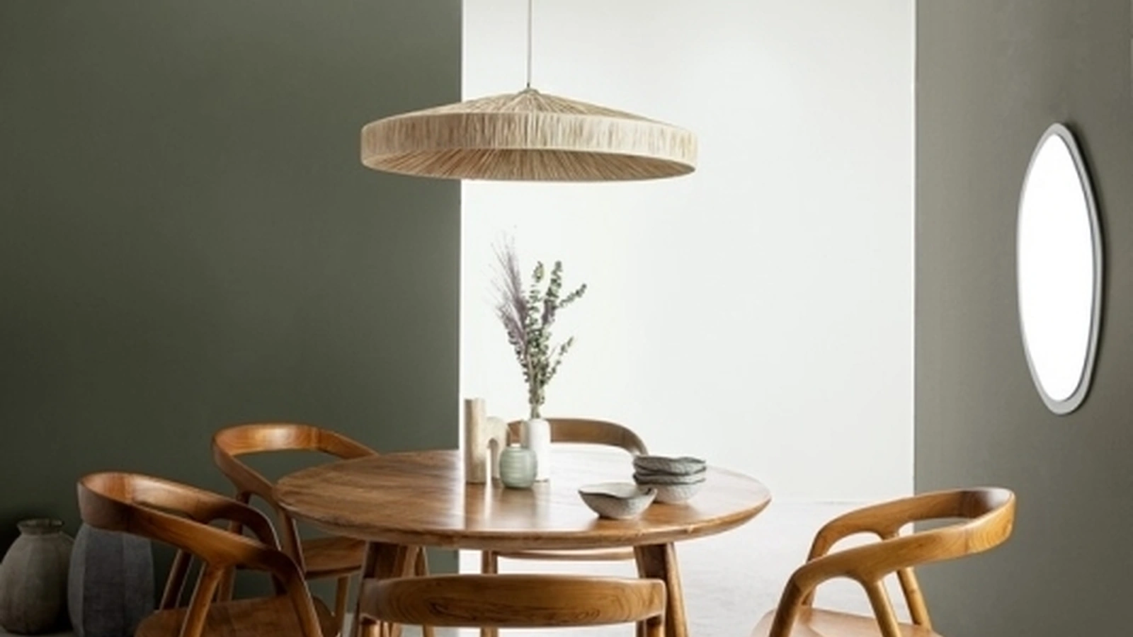 Tavolo rotondo in legno Sylvester di Bizzotto